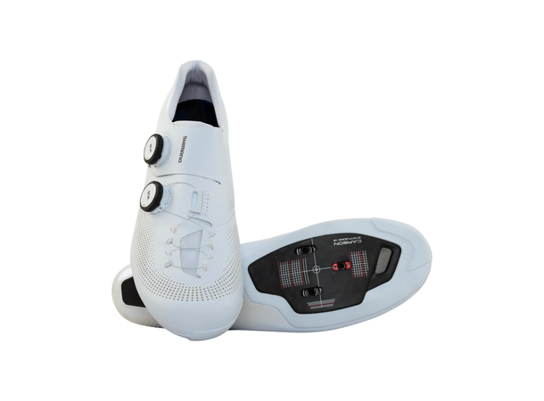 Shimano Sykkelsko RC903 LVG Road 44 Toppmodell landeveissykling - Hvit 