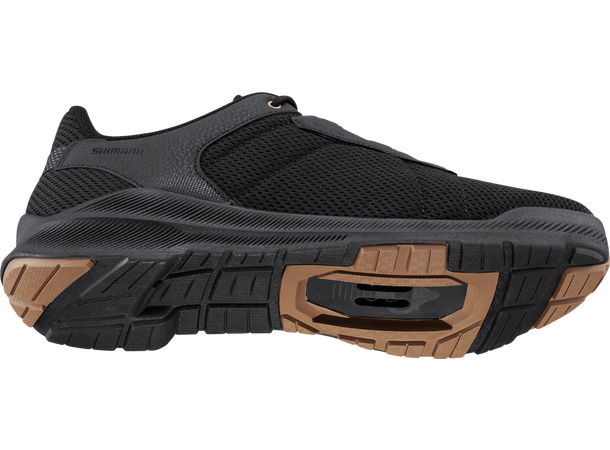 Shimano Sykkelsko SH-EX300 39 Sykkelsko til pendling og turer - Black 