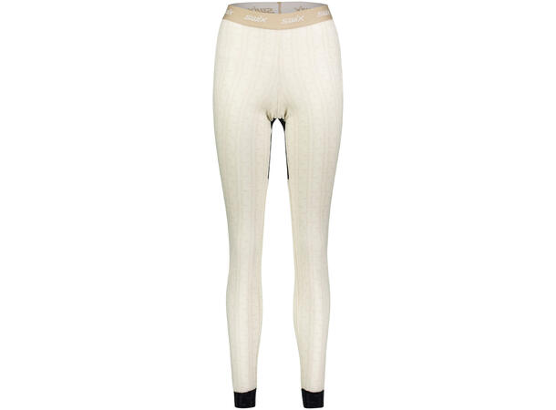 Swix Dame Legacy bodywear Bukse L Stillongs i merinoull - Snow White 