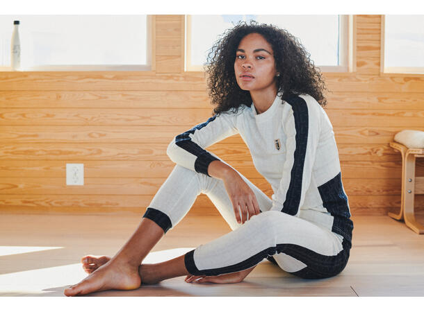 Swix Dame Legacy bodywear Bukse L Stillongs i merinoull - Snow White 
