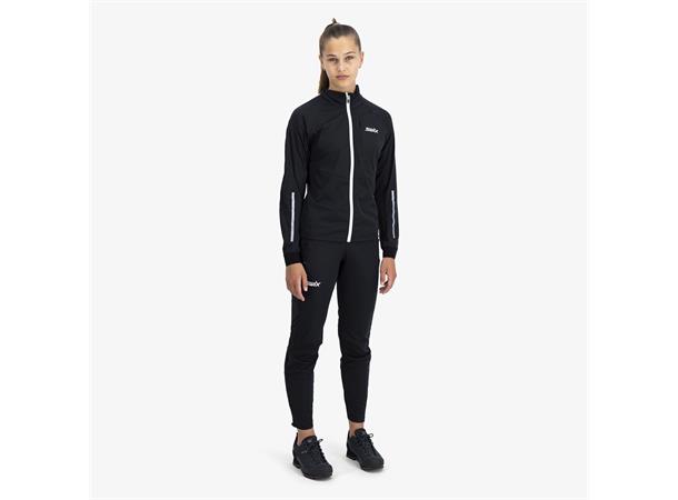 Swix Dame Quantum Performance Jakke XS Allround treningsjakke - Black 