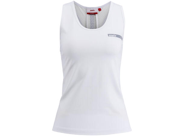 Swix Dame Singlet Roadline L Singlet til trening og rulleski White 