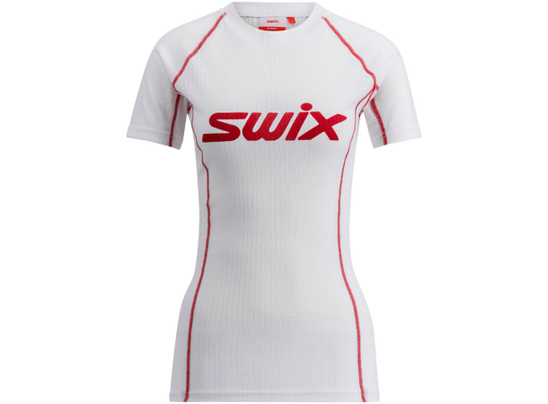 Swix Dame Trøye RaceX Classic SS M Kortermet supertrøye til dame - BrWh/SwR 