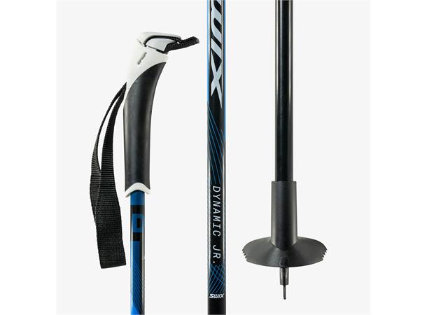 Swix Skistav Jr Dynamic D2 Alu 80 cm Solid Alu-stav til junior 