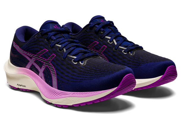 Asics Dame Sko Gel-Kayano Lite 3 40 Lett mengdetreningssko Dive Blue/Orchid