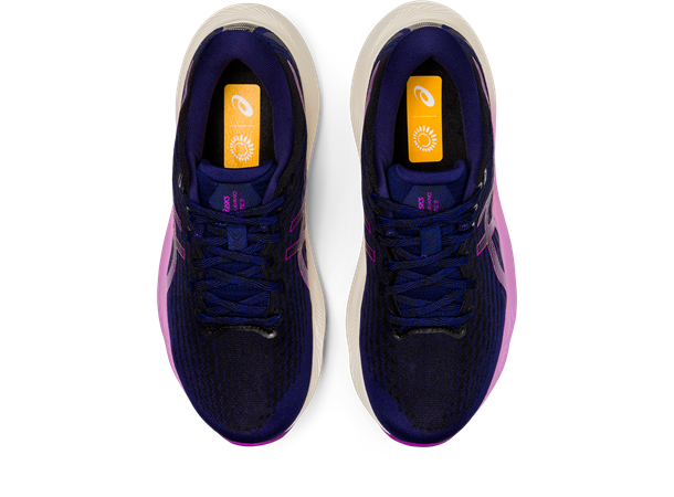 Asics Dame Sko Gel-Kayano Lite 3 40 Lett mengdetreningssko Dive Blue/Orchid