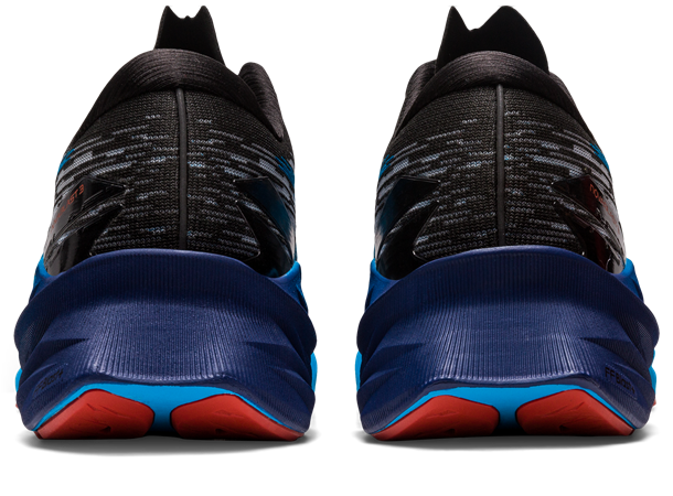Asics Herre Løpesko Novablast 3 44,5 Lett mengdetreningssko Blk/IslandBlue