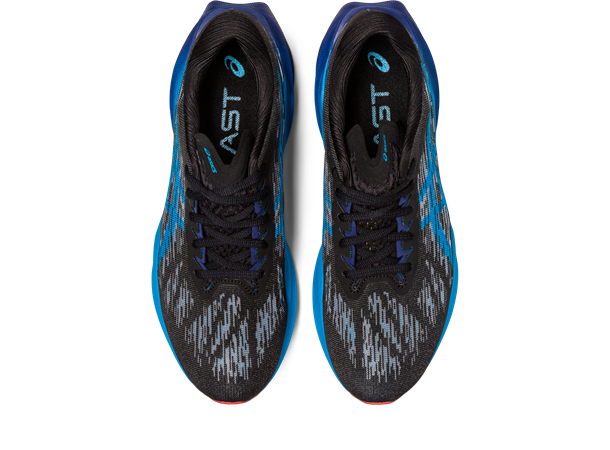 Asics Herre Løpesko Novablast 3 44,5 Lett mengdetreningssko Blk/IslandBlue
