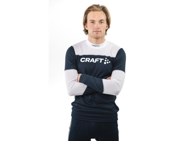 Craft Herre NOR Baselayer sett M Superundertøy sett til herre Blaze-White 