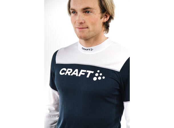Craft Herre NOR Baselayer sett M Superundertøy sett til herre Blaze-White 