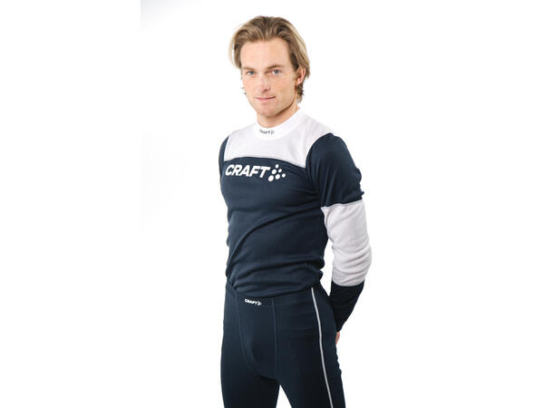 Craft Herre NOR Baselayer sett M Superundertøy sett til herre Blaze-White 