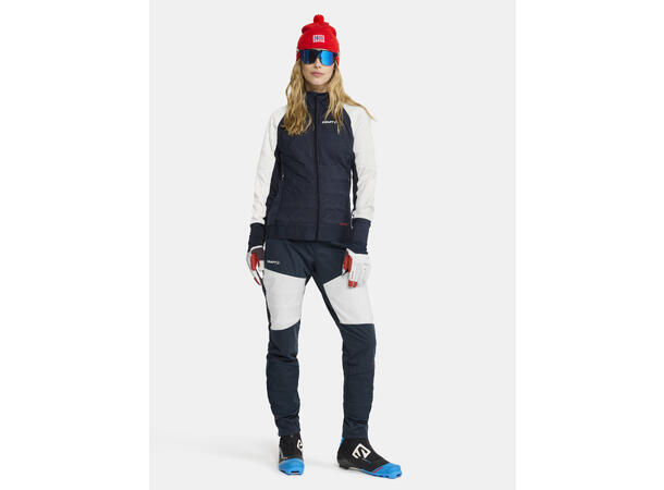 Craft NOR Adv Nordic Training Speed S Dame bukse Blaze / White 