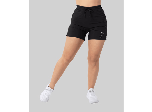 Johaug Shorts Strut Microfiber L Lett og behagelig shorts Black 