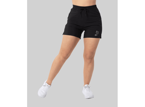 Johaug Shorts Strut Microfiber L Lett og behagelig shorts Black 