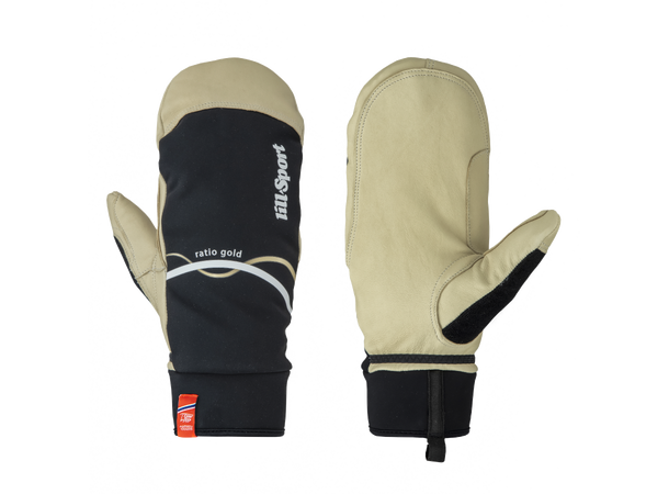 Lill-Sport Vott Ratio Gold 9 Foret og vindavvisende racingvott Black 
