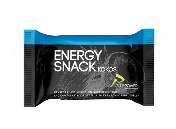 PurePower Energibar Coconut/Chocolate Velsmakende energibar, 60g