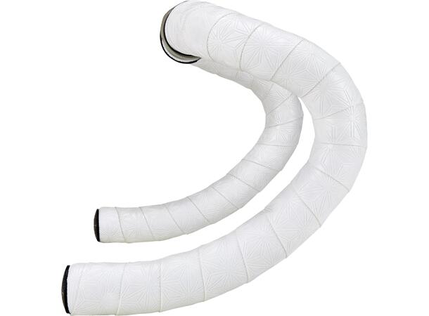 Specialized Super Sticky Kush Bar Tape Classic Wht/ Ano Blk Plugs 