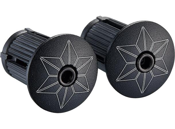 Specialized Super Sticky Kush Bar Tape Classic Wht/ Ano Blk Plugs 