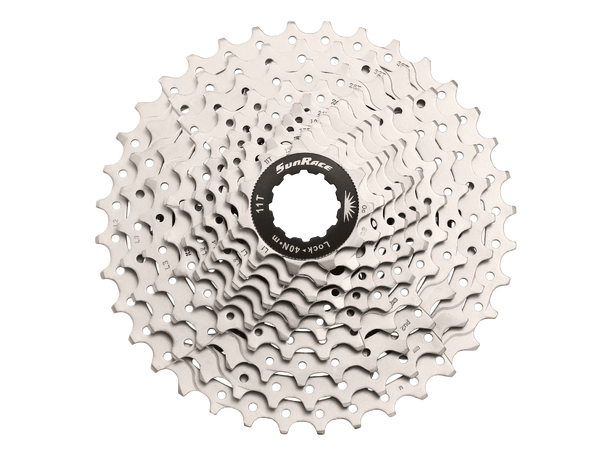 SunRace Kassett MS1 10-delt 11-36T, 395gr, sort shimano kompatibel 