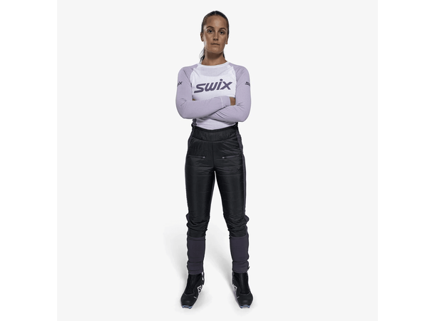 Swix Dame Bukse Horizon L Teknisk og varm skibukse Black/Phantom 