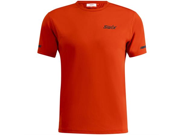 Swix Herre Trøye SS Pace M Allsidig t-skjorte til trening Lava