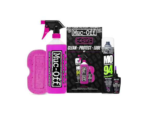 MUC-OFF Clean, Protect, Lube kit 400 ML Vaske- og oljekit til sykkel 