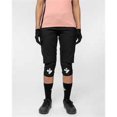 Sweet Dame Shorts Hunter Slashed Lett og slitesterk sykkelshorts - Black