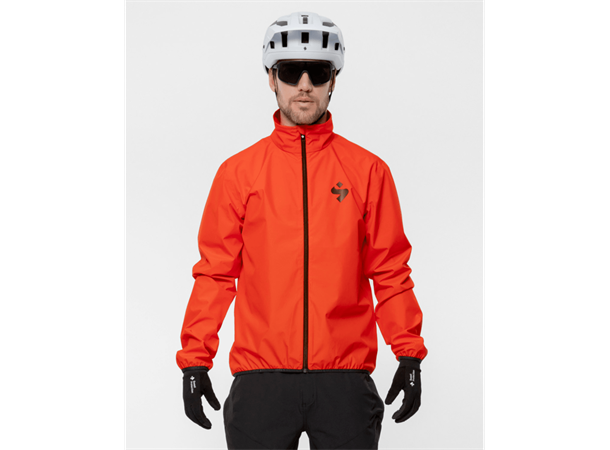 Sweet Jakke Hunter Rain S Regnjakke til terrengsykling Tomato 