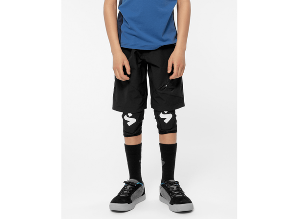 Sweet Junior Shorts Hunter 152 Sykkelshorts til barn Black 