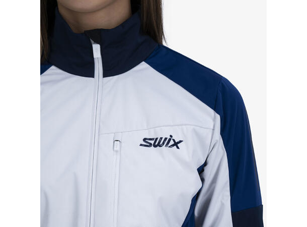 Swix Dame Dynamic Jakke M Skijakke i softshell - Bright White 