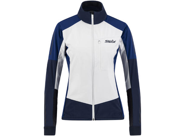 Swix Dame Dynamic Jakke M Skijakke i softshell - Bright White 