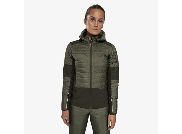 Swix Dame Jakke Horizon S Teknisk og varm skijakke Olive/Darkolive 