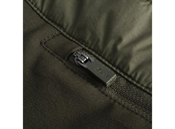 Swix Dame Jakke Horizon S Teknisk og varm skijakke Olive/Darkolive 
