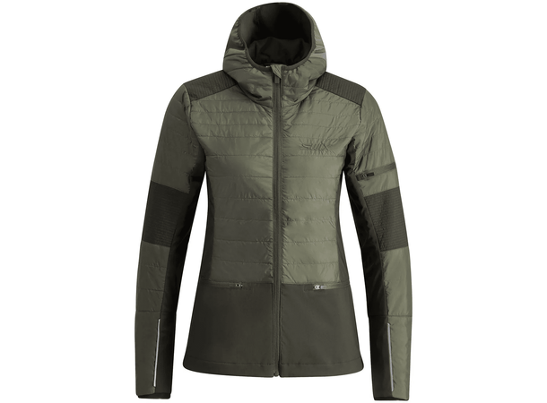 Swix Dame Jakke Horizon S Teknisk og varm skijakke Olive/Darkolive 