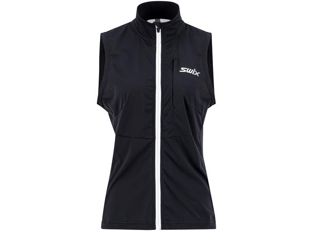 Swix Dame Quantum Performance Vest M Allsidig treningsvest - Black