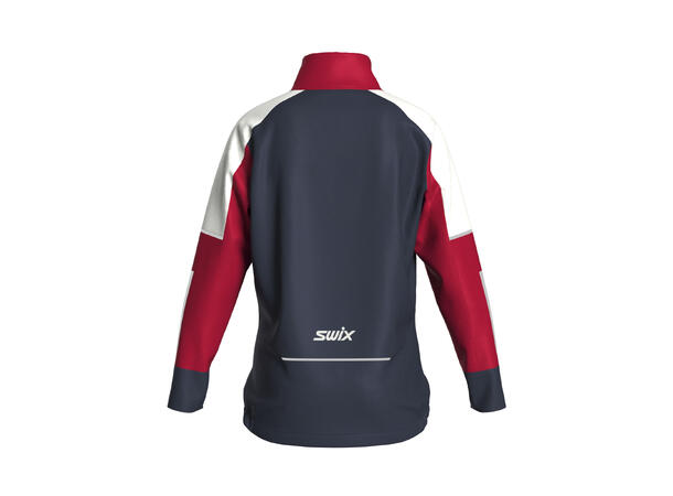 Swix Jr Jakke Dynamic 152 Klassisk langrennsjakke - Swix Red 