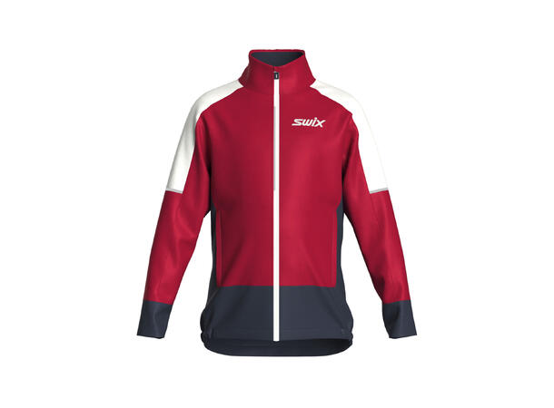 Swix Jr Jakke Dynamic 152 Klassisk langrennsjakke - Swix Red 