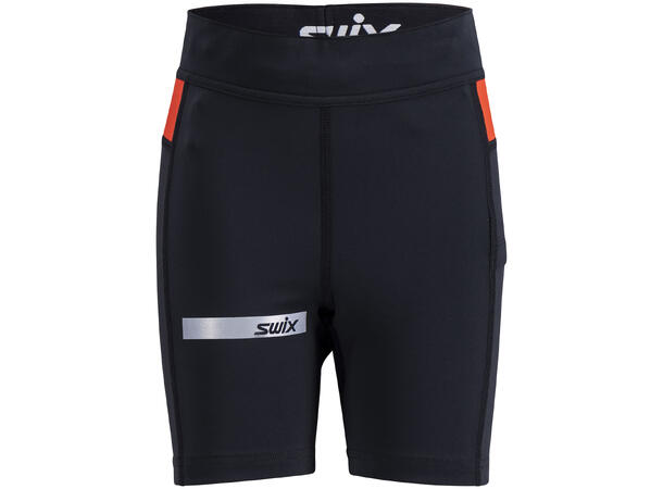 Swix Junior Kort Tights Roadline 140 Kort tights til junior Black 