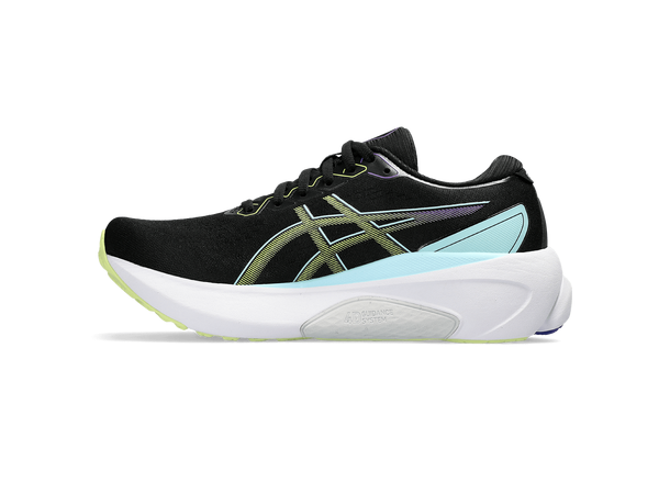 Asics Dame Løpesko Gel-Kayano 30 36 Populær pronasjonssko Black/Glow Yellow