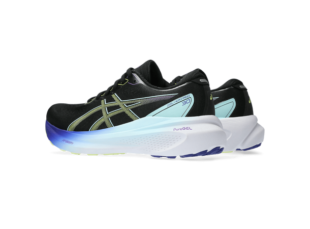 Asics Dame Løpesko Gel-Kayano 30 36 Populær pronasjonssko Black/Glow Yellow