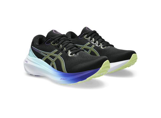 Asics Dame Løpesko Gel-Kayano 30 36 Populær pronasjonssko Black/Glow Yellow