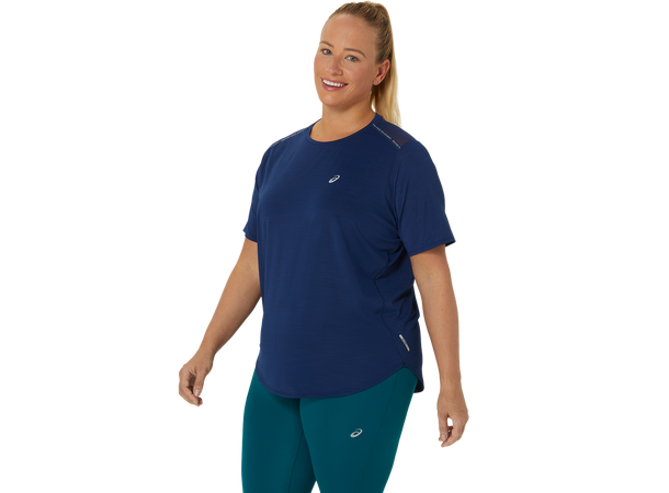 Asics Dame Top Road SS S BLUE EXPANSE 