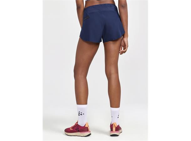Craft Dame Shorts Pro Hypervent Split L Lett og teknisk god løpeshorts Blaze 
