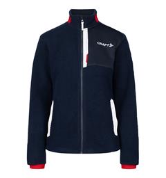 Craft Dame VM Fleece 2023 Varm-og allsidig pile-fleecejakke Blaze