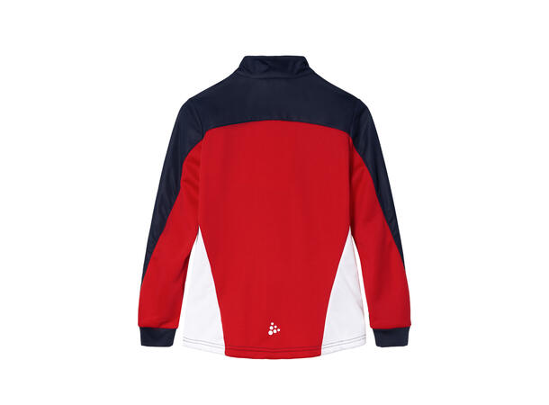 Craft Jr Jakke NOR Warm Club 134/140 Varm skijakke til junior -  Blaze 