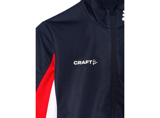 Craft Jr Jakke NOR Warm Club 134/140 Varm skijakke til junior -  Blaze 