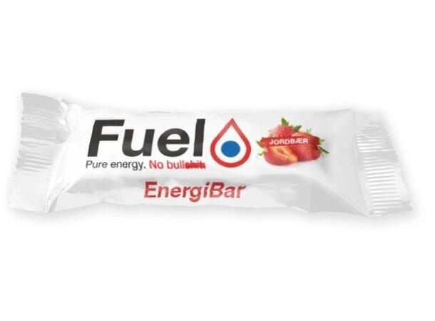 Fuel of Norway Energibar Jordbær Energibar med jordbær smak 