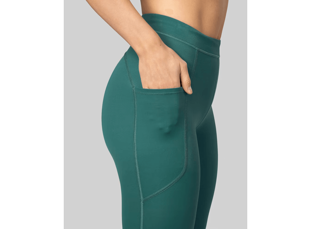 Johaug Dame Discipline Tights 2.0 M Den perfekte løpetightsen, DTEAL 