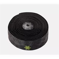 Specialized Super Sticky Kush Bar Tape Galaxy Neon Yellow Print/ Ano Blk Plugs