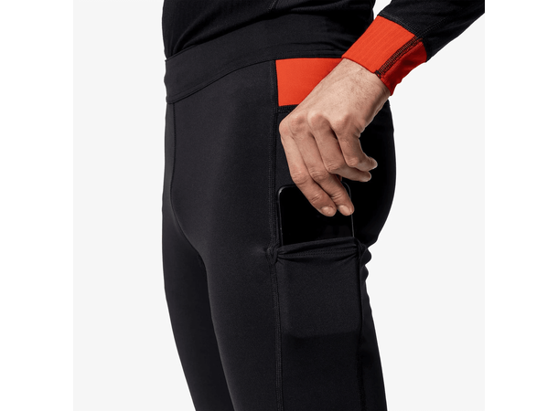 Swix Herre Tights Roadline XL Teknisk tights med refleksdetaljer 
